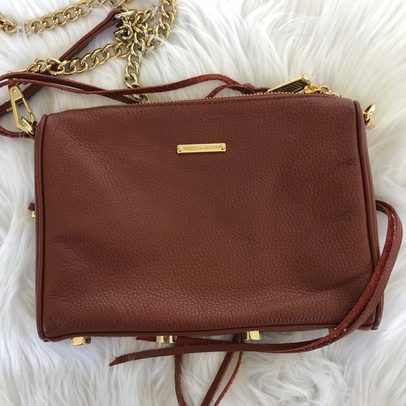 Rebecca Minkoff Rocker Crossbody in Whiskey - Picture 6 of 7